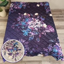 VaniteHomeFloraisonSatijnenBedprei230x250cm