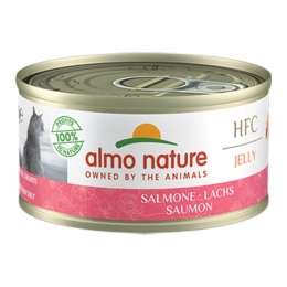 48xAlmoNatureHFCJellyKattenvoerNatZalm70gr