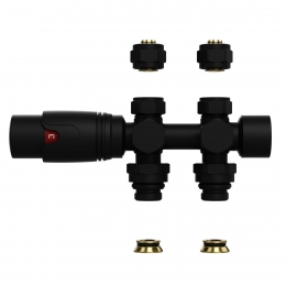 RadiatorkraanBWSThermostatischMuur-enVloeraansluiting12MX162M30MatZwart