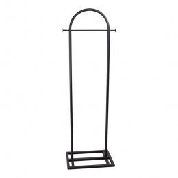 LOFT42Fabri2-KledingrekStaand-160x50x35-Zwart