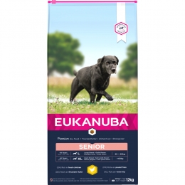 EukanubaCaringSeniorLargeHondenvoer12kg
