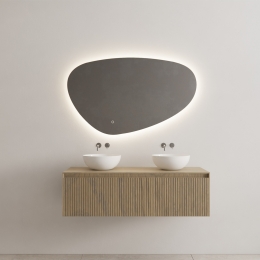 OnderkastGlissDesignTimotheus140CMInclTopplaatAshGrey