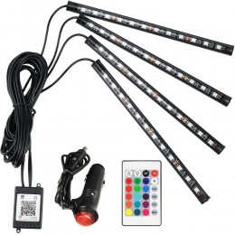 LEDautointerieurverlichtingRGBAfstandbediening-Binnenverlichting