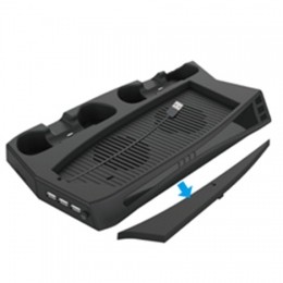 DualChargingDockStand-Koelventilator-USBHubvoorPS5gameconsoles