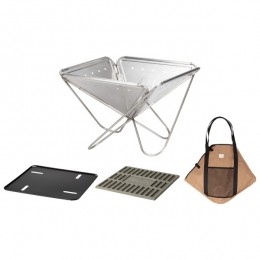 SnowPeak-FireplaceStarterset-BarbecuemaatLmetallic