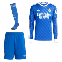 adidasRealMadrid3eTenueLangeMouwen2025-2026