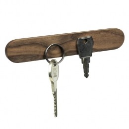 QUVIOMagnetischewandsleutelhouderhout-Donkerbruin-155CM
