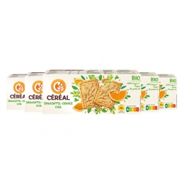 6xCralHealthyBioCakeKoekjeSinaasappelChiazaad132gr