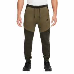 NikeTechFleeceSportswearJoggingbroekDonkerOlijfgroenOlijfgroenZwart
