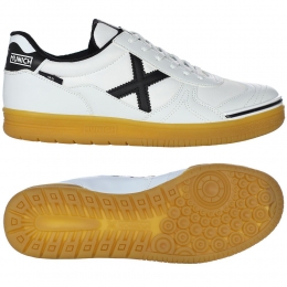 MunichG3ZaalvoetbalschoenenWitZwart