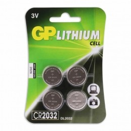 CR2032Lithium-Knoopcelbatterijen3V4pk