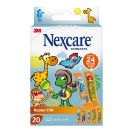 NexcarePleisterHappyKids19mmx72mm20stuks