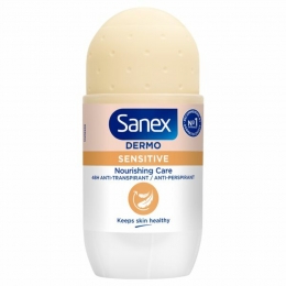 6xSanexDeodorantRollerDermoSensitive50ml