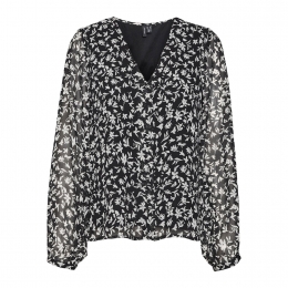 VeroModaHollyV-neckButtonTop