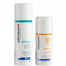 UltrasunFamilySPF30-SuperSensitive100mlandUltrasunAftersun