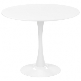 Beliani-BOCA-Rondeeettafel-Wit-90cm-MDF