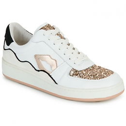 LageSneakersBonsbaisersdePanameLOULOUBLANCROSEGOLDGLITTER