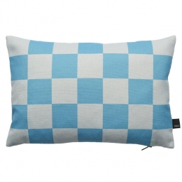 FSTCheckskussen30x45Blue