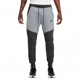 NikeTechFleeceSportswearJoggingbroekDonkergrijsGrijsZwart