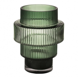 POLSPOTTENStepsWaxinelichthouder-Groen