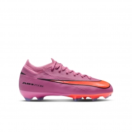 NikeZoomMercurialVapor16ProGrasVoetbalschoenenFGKidsRozeFelroodLichtblauw
