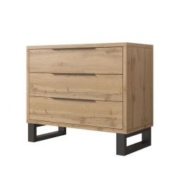 Meubella-LadekastHarlow-Eiken-99cm