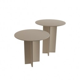 Calicosy-Set2rondebijzettafelsLEO-H45H55cm-Beige