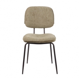 Bronx71VelveteetkamerstoelJavitaupe