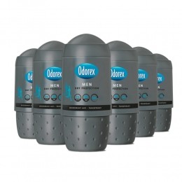 6xOdorexDeodorantRollerForMenDryProtection50ml