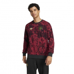 adidasManchesterUnitedCNYCrewSweater2024-2025RoodZwartGoud