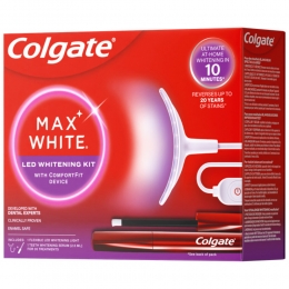 2xColgateMaxWhiteUltimateLedWhiteningKit1set