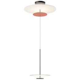 VibiaFlat5930hanglamp90LEDTerraRed