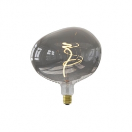 CalexLichtbronE27Cobble-AntracietGrijs-Glas