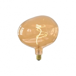 CalexLichtbronE27CobbleGoud-Glas-22x25x22cmBxHxD