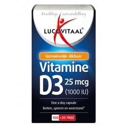 GratisVerzending3xLucovitaalVitamineD325mcg120capsules