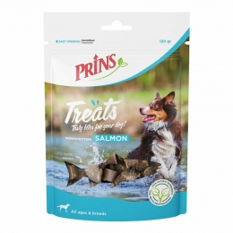 10xPrinsTreatsHondensnacksZalm120gr