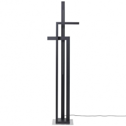 HollandsLichtReflexvloerlampLEDzwarteiken