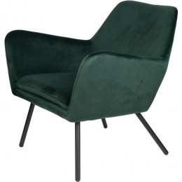 Puur-Bergfauteuilvelvetgroen