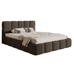 NADUVICollectionChloeBedframe180x200cm-Boucl-Donkerbruin
