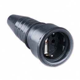 Keraf522Koppelcontactstop-2PoligMetRandaarde-16A-250V