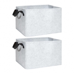 QUVIOOpbergmandVilt-Grijs-Setvan2