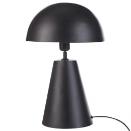 Beliani-PALMIET-Tafellamp-Zwart-Ijzer