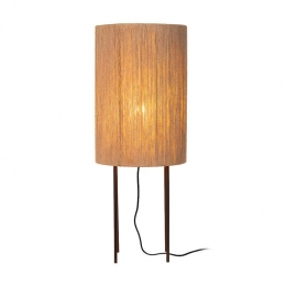 AtmoozSintraVloerlamp-ZwartJute-30x78cm-E27