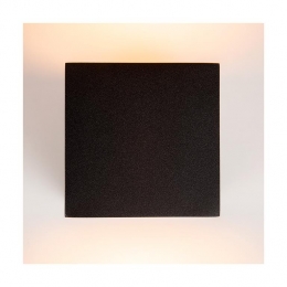 AtmoozWandlampElliott-Buitenlamp-Zwart-14cmHoog-Metaal-IP65Waterbestendig-G9Fitting-DubbelzijdigLicht