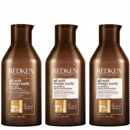 RedkenAllSoftMegaCurlHydratingandNourishingShampoowithConditionerDuoforCurlyandCoilyHair