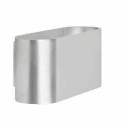 HighlightWandlampOvalAluminiumG916CM