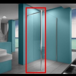 AktieZijwandWiesbadenHoekprofiel40X200cmNanoCoating8mm