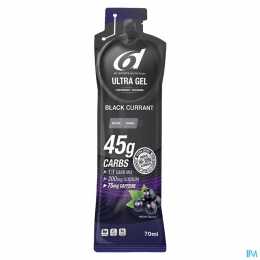 6dUltraGelCaffeineBlackcurrant6x70ml