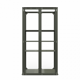 KweekkastUrbanGrowerLargegroengrijs3mmtransparantpolycarbonaatRoyalWell-Royalwell