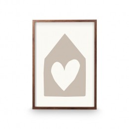 vtwonen-Fotolijst-Hangendfotolijstje-Bruin-Hout-51x71x3cm